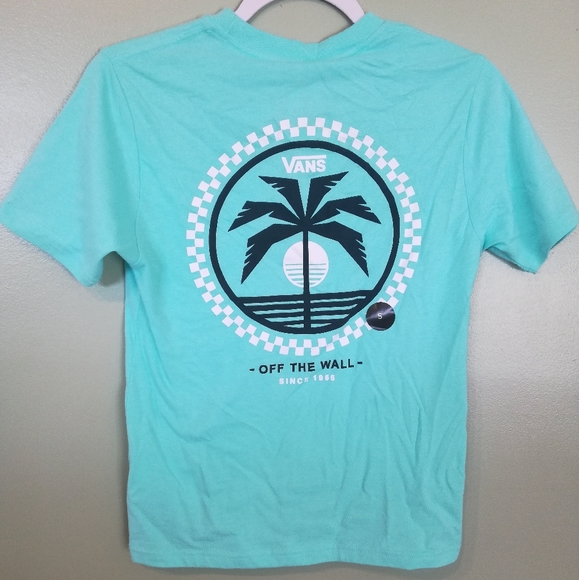 light blue vans shirt